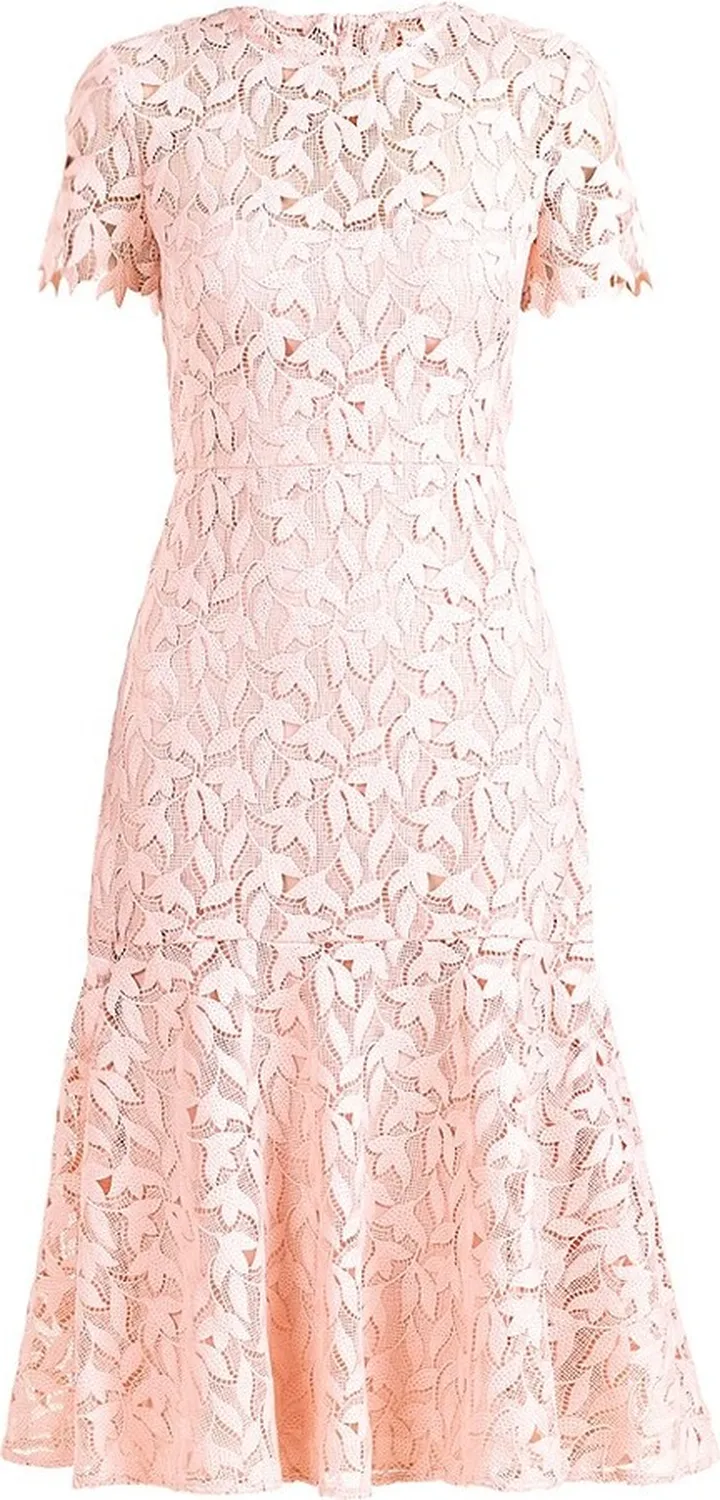 Isadora Guipure Lace Midi-Dress