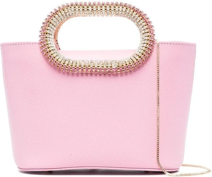 Crystal-Embellished Tote Bag