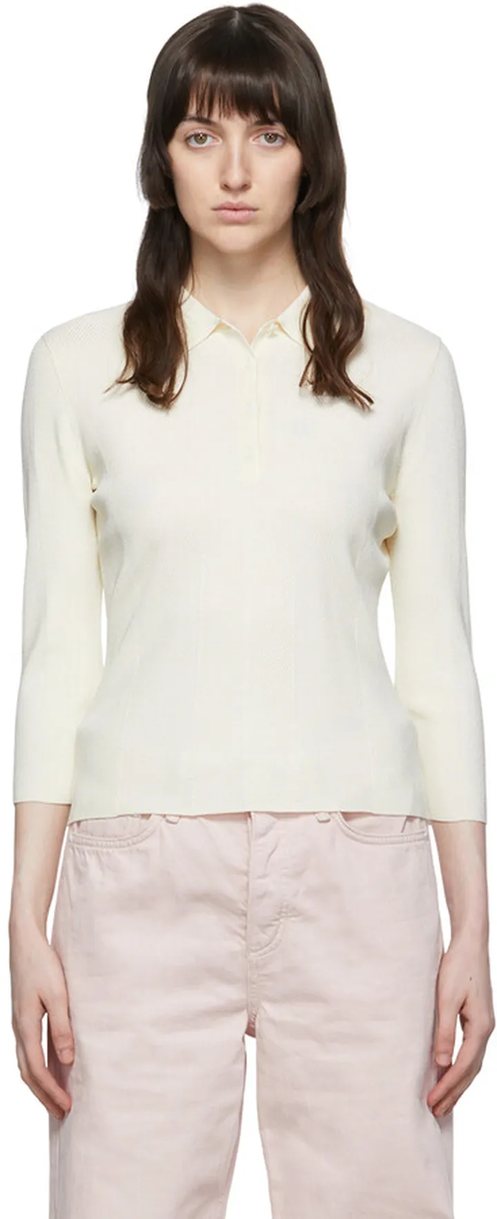 rag & bone Off-White Pacey Polo