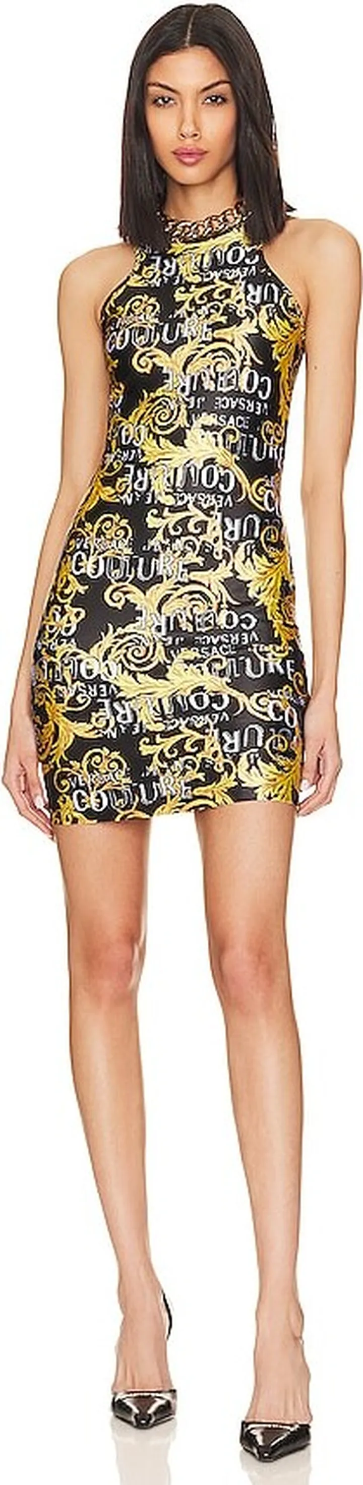 Logo Couture Tank Dress