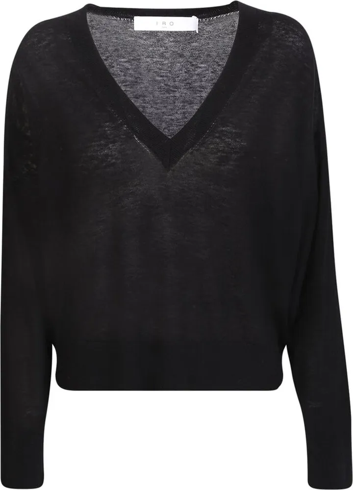 Iro Haby Lace Detailed V-Neck Sweater