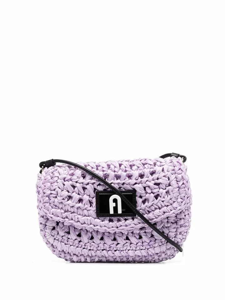 1927 Raffia Shoulder Bag