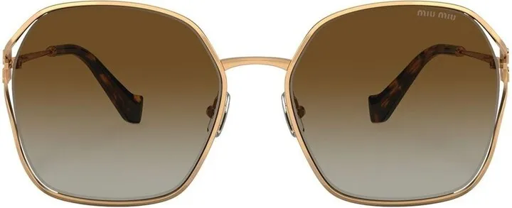 Gradient Oversize-Frame Sunglasses