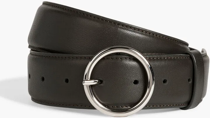 Leather belt