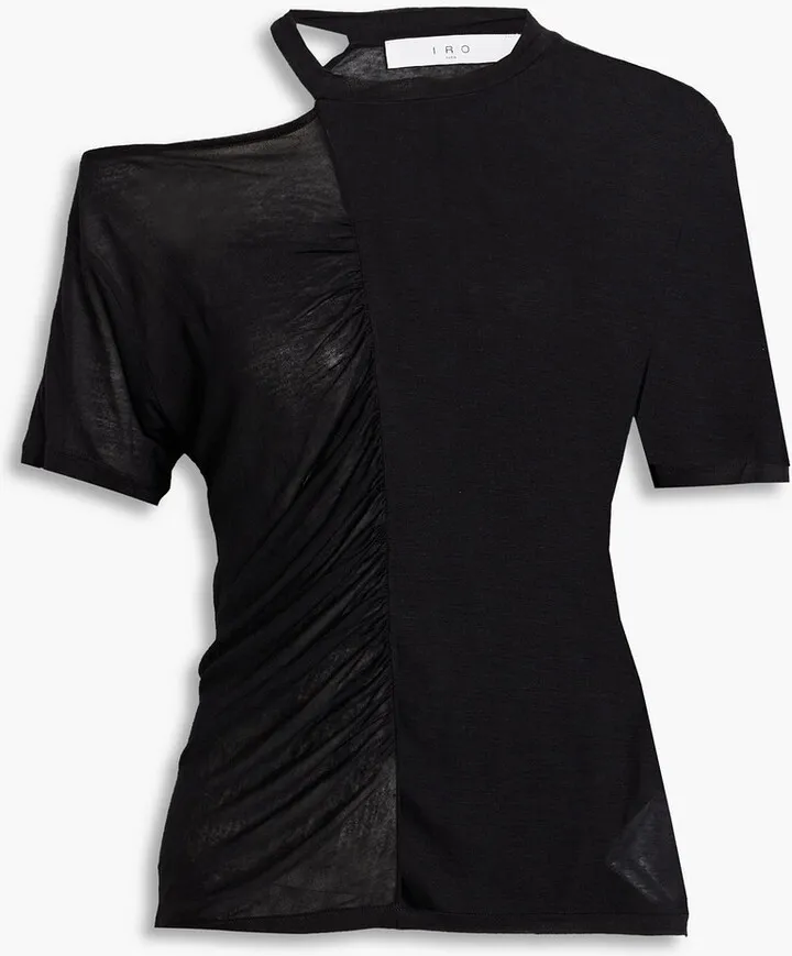 Doly cutout slub jersey T-shirt