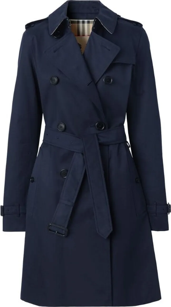 Burberry The Mid-Length Kensington Heritage Trench Coat