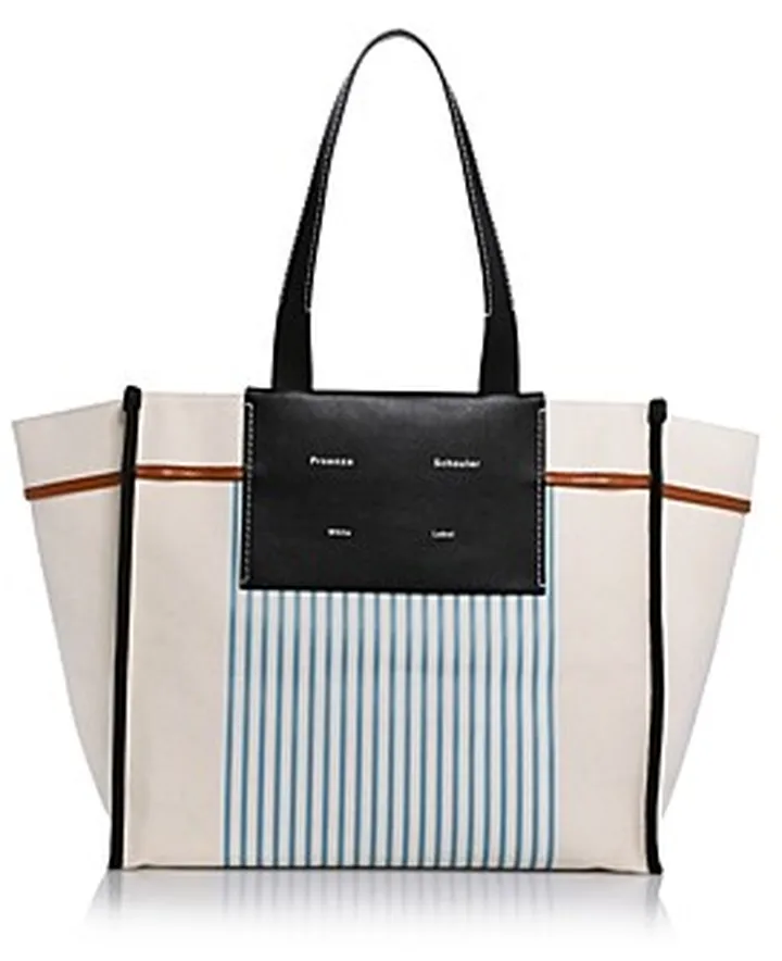 Proenza Schouler White Label Morris Extra Large Canvas Tote