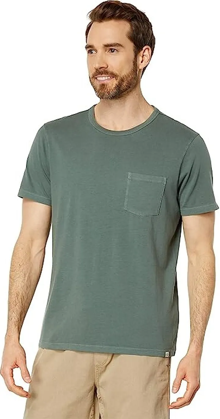Madewell Allday Pocket Tee (Architect Green) Men's Clothing