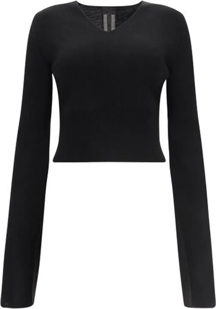 Rick Owens V-Neck Knitted Jumper