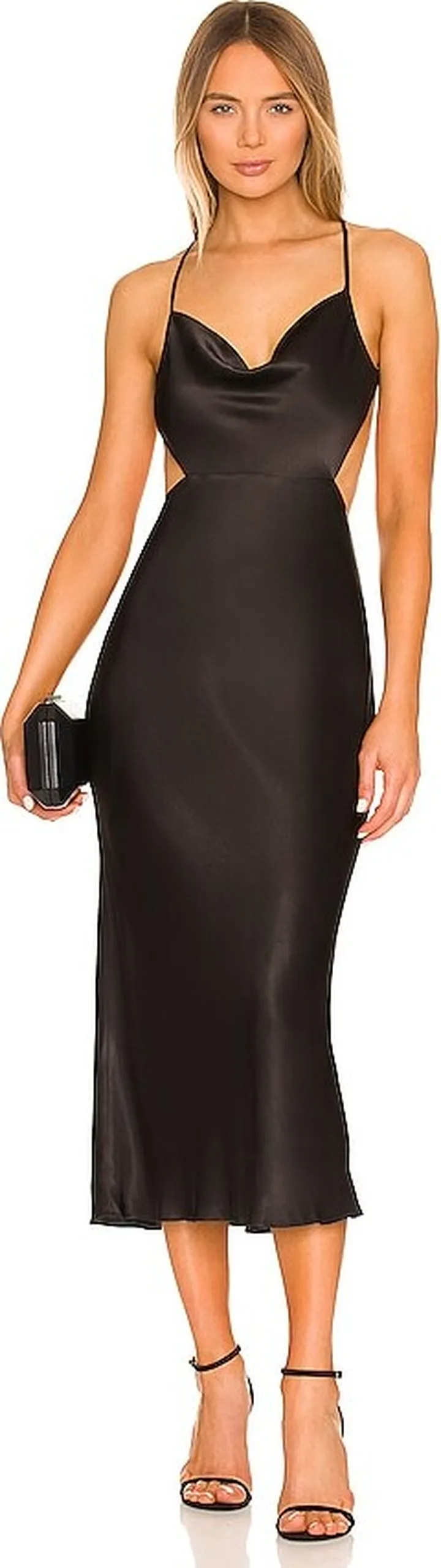 Thalia Bias Midi Dress
