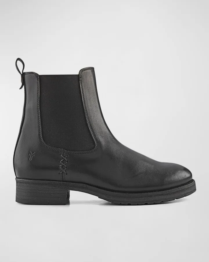 Melissa Leather Chelsea Booties