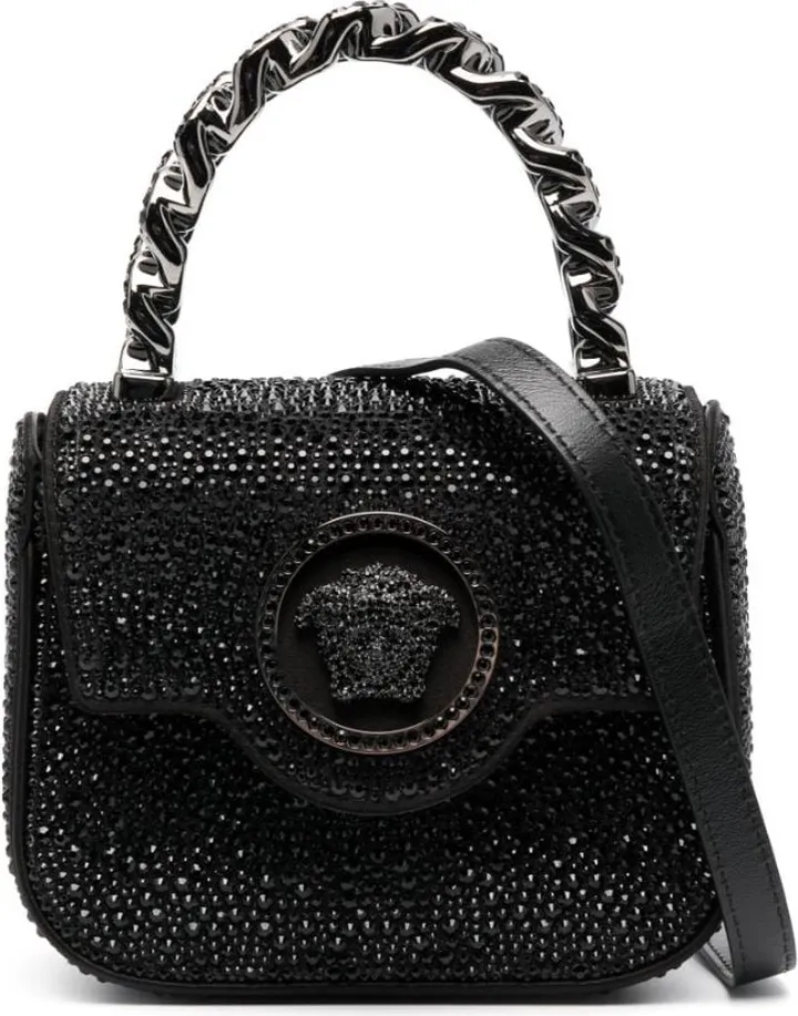 Le Medusa embellished tote bag