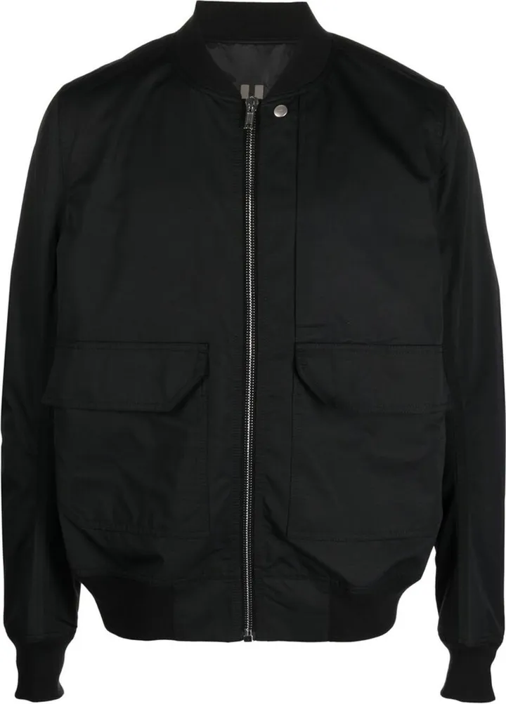 Flap Pocket Bomber Jacket