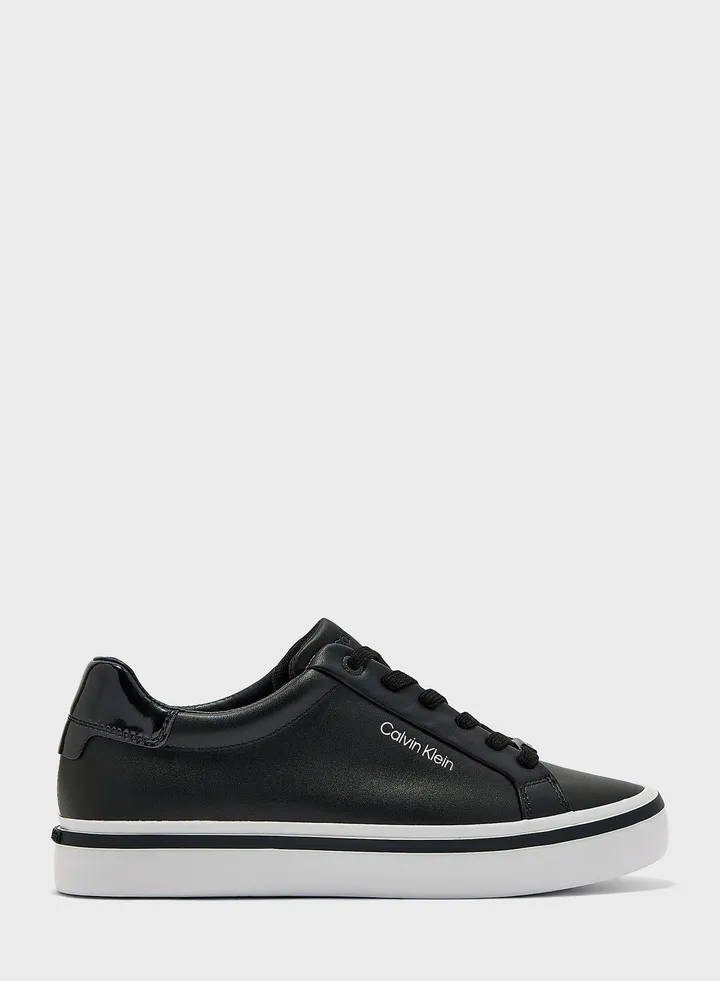 Vulcanised Lace Up Sneakers