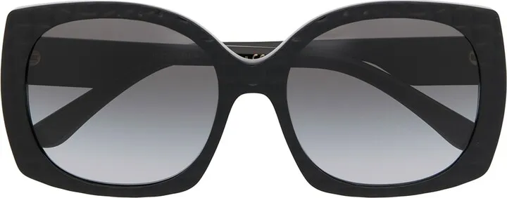 Oversized Square-Frame Sunglasses