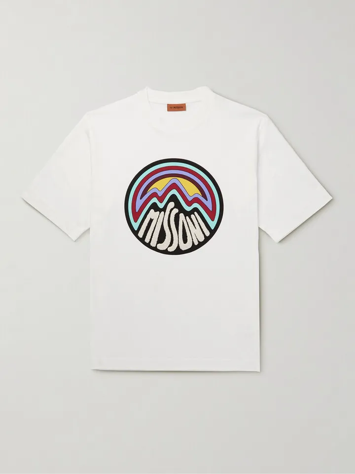 Logo-Embroidered Cotton-Jersey T-Shirt