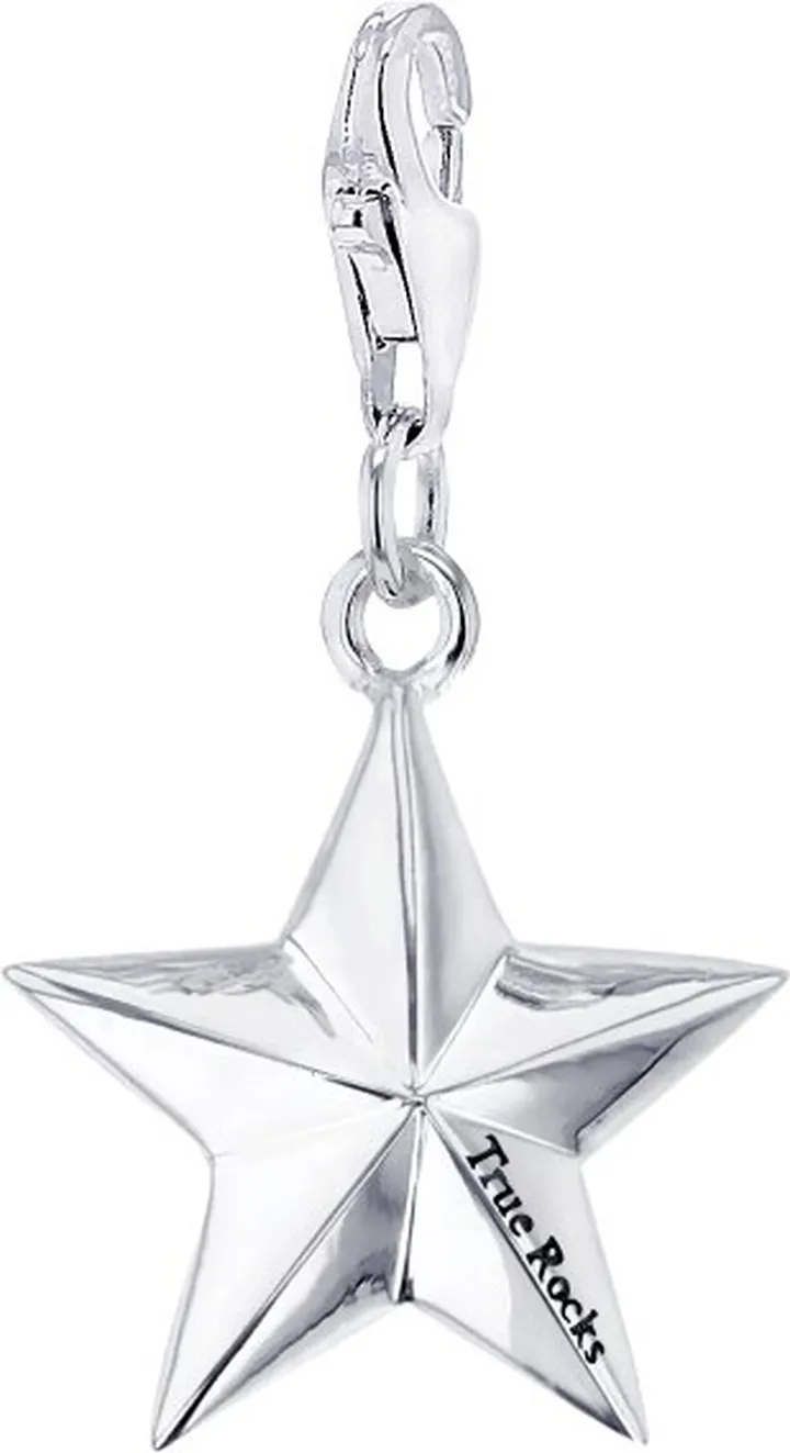 True Rocks - Sterling Silver Mini Star Charm