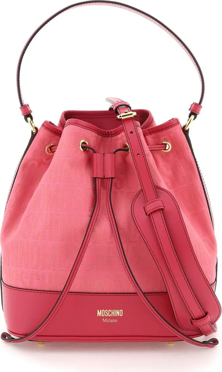 Bucekt Bag With Jacquard Logo