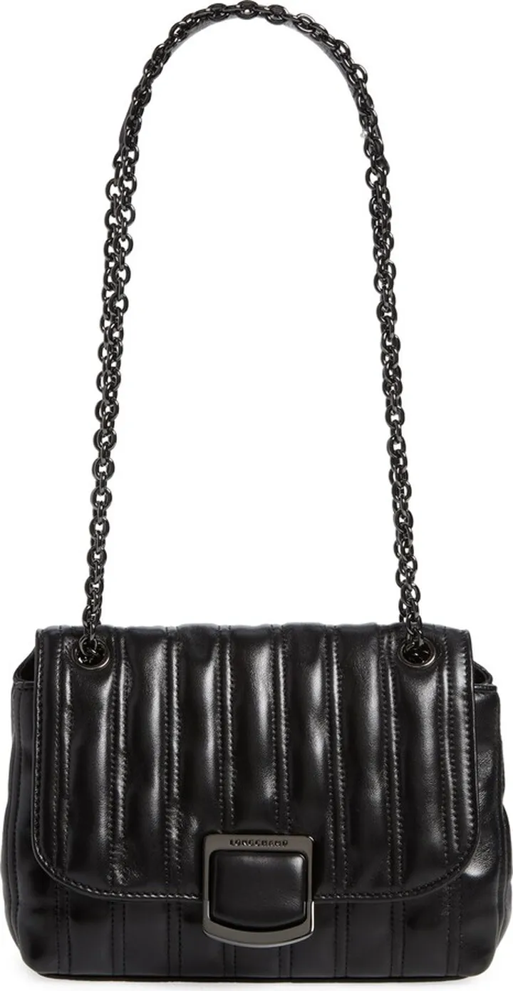 Brioche Small Leather Shoulder Bag