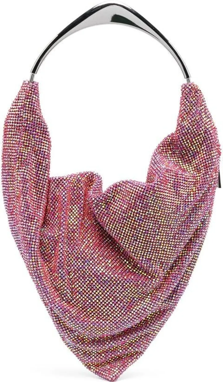 Ursolina crystal-embellished bag