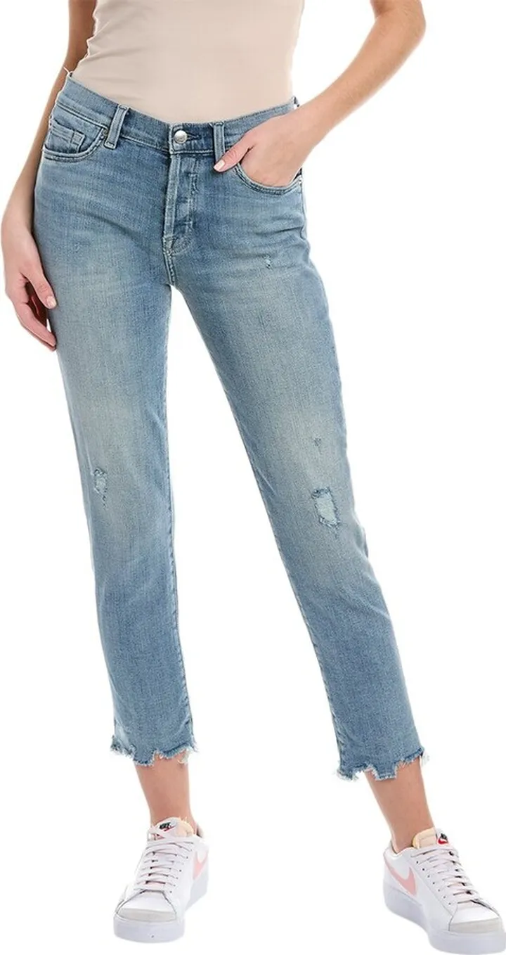 7 For All Mankind Josefina Agave Feminine Boyfriend Jean