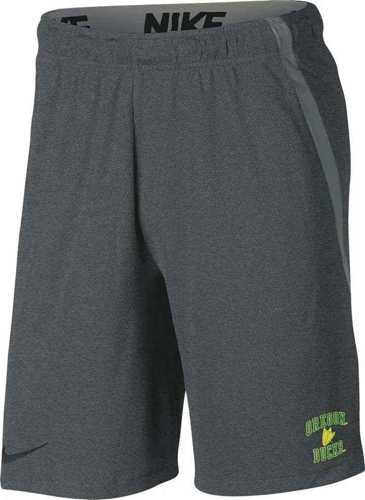 Oregon Nike Men's College Shorts in Grey
