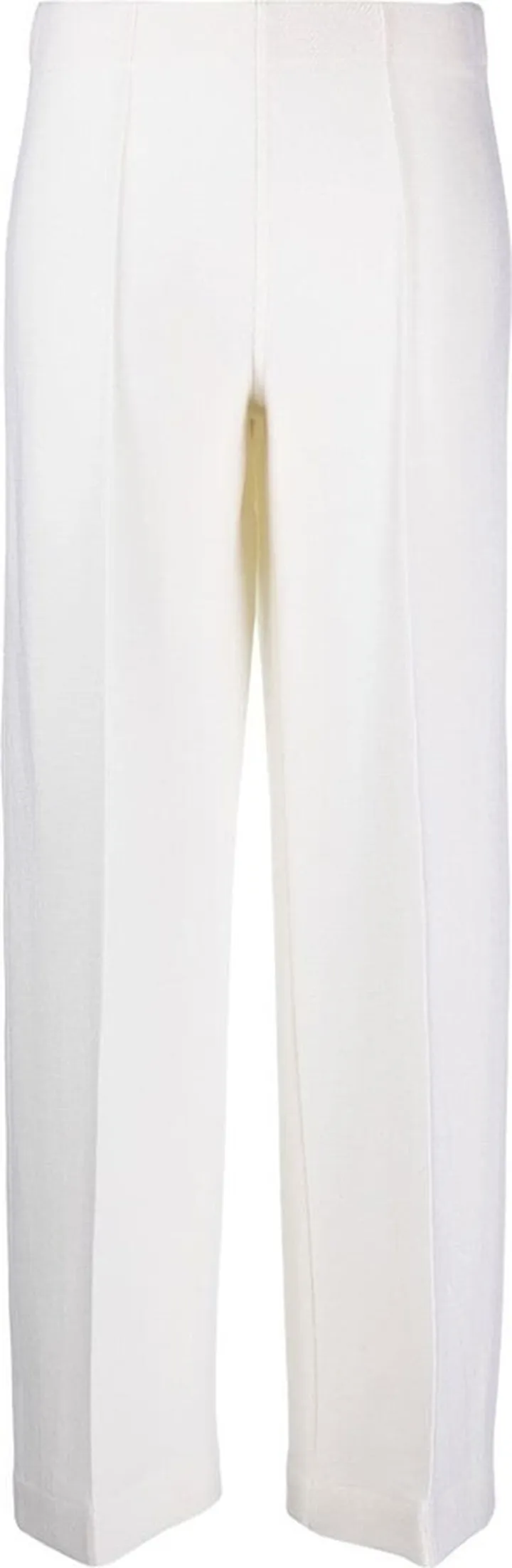 Pleat-Detail Straight Trousers
