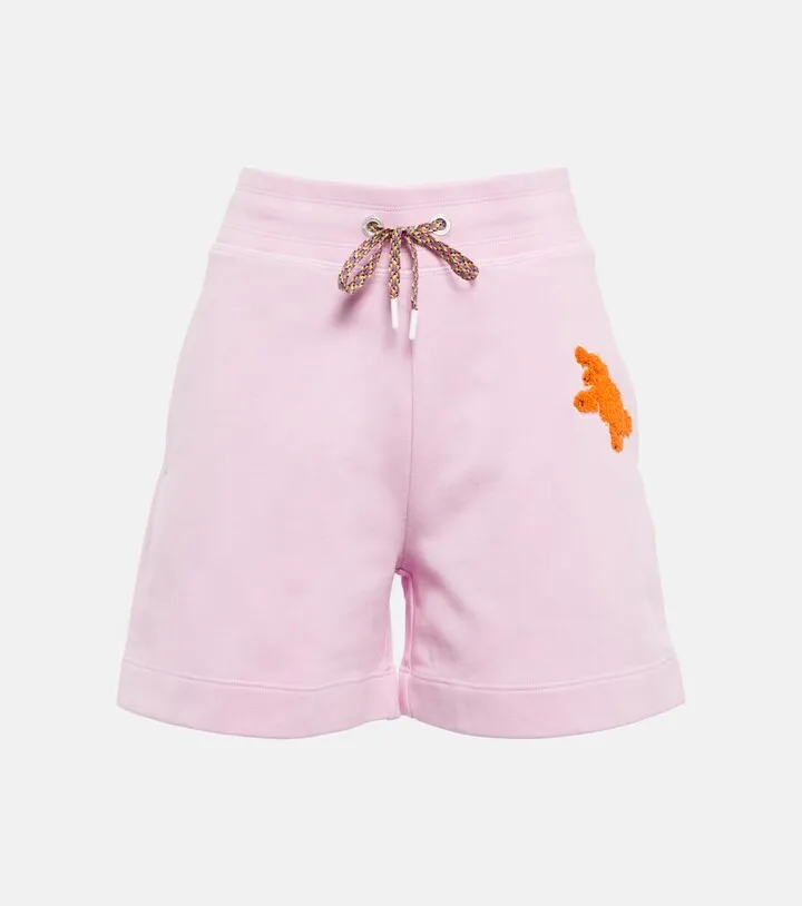 x Paola Pivi embroidered cotton shorts