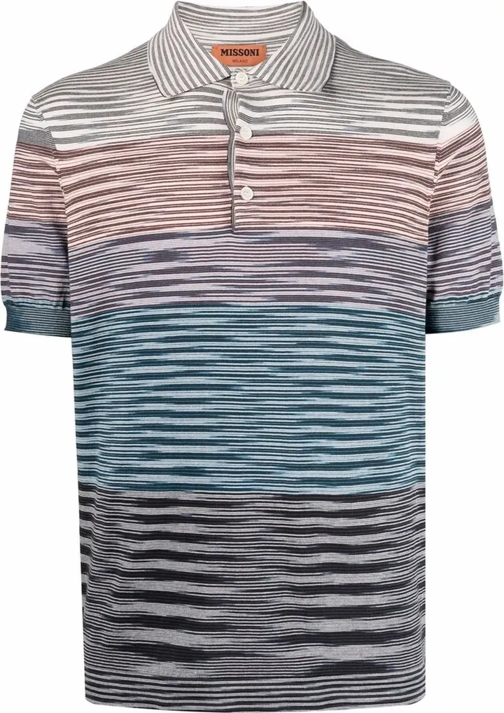 striped short-sleeved T-shirt