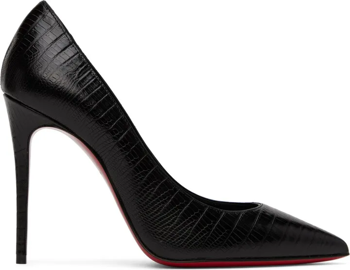 Christian Louboutin Black Kate 100 Heels