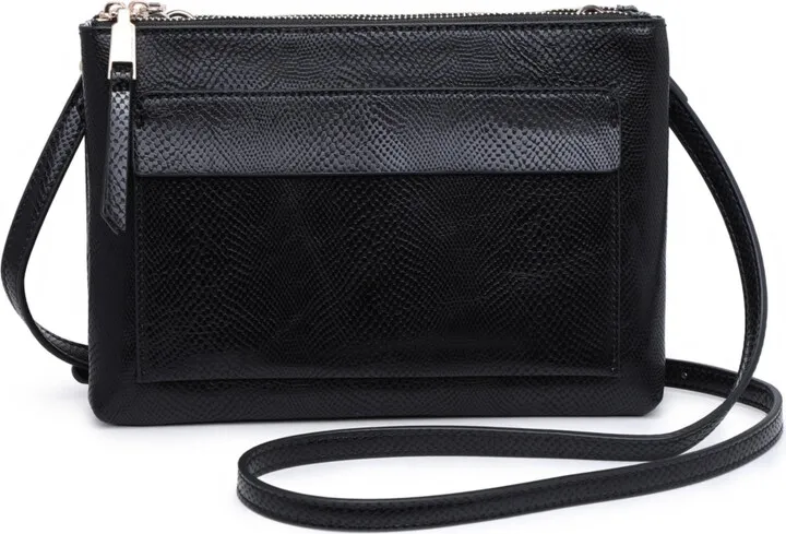 Urban Expressions Morris Lizard Crossbody Bag