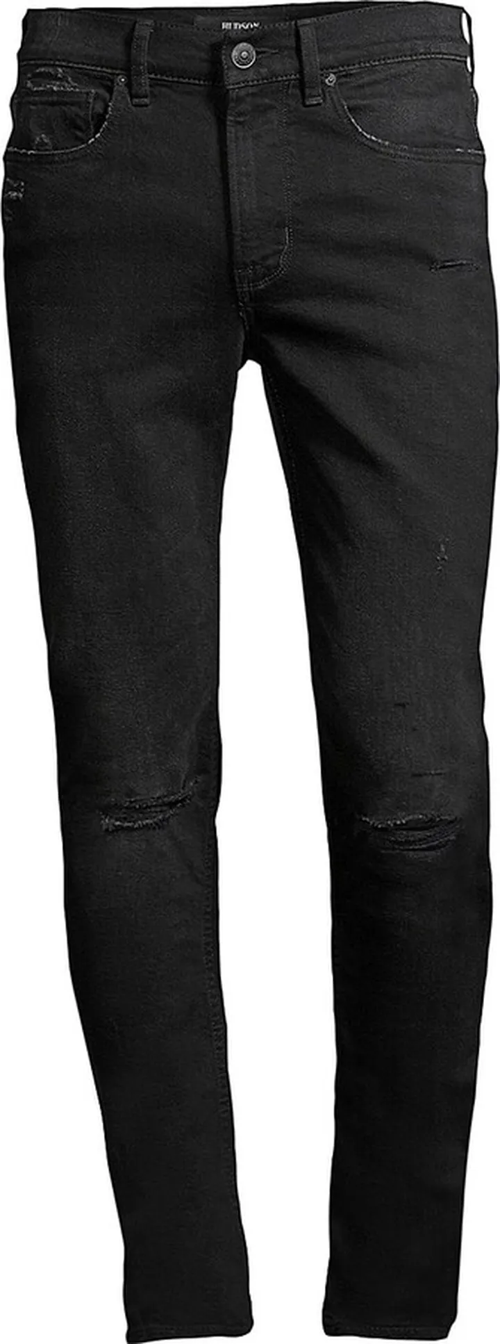 Zack Distressed Ripped Knee Stretch Skinny Jeans