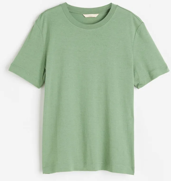 Silk-blend T-shirt