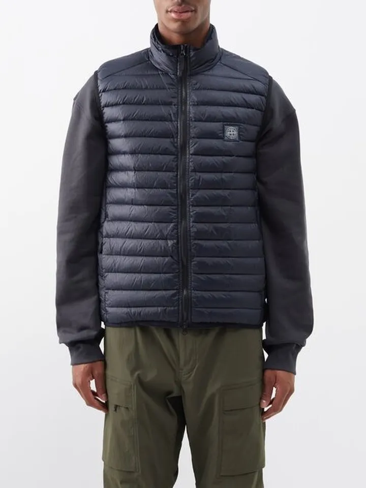 Logo-patch Quilted-down Gilet
