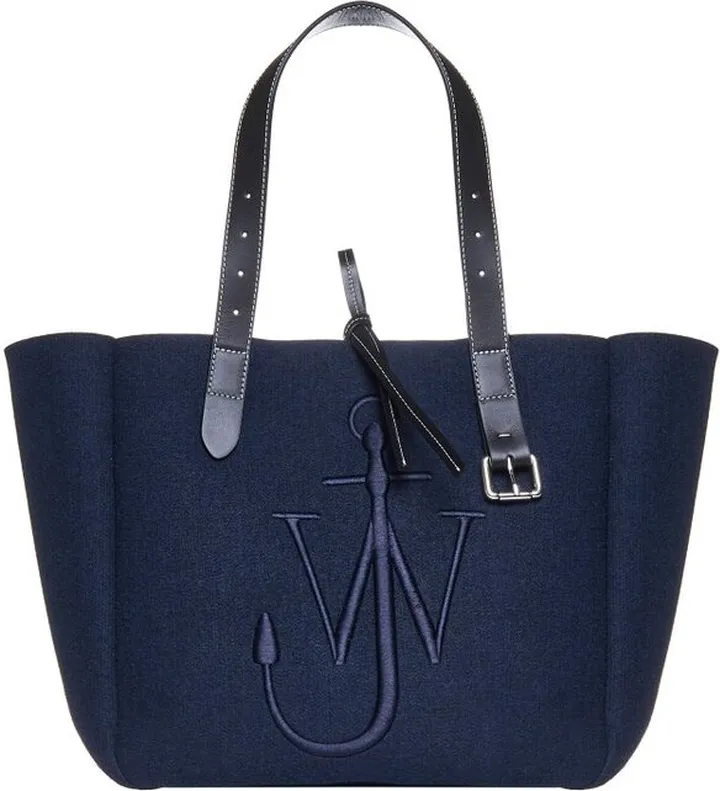 JW Anderson Logo Embroidered Tote Bag