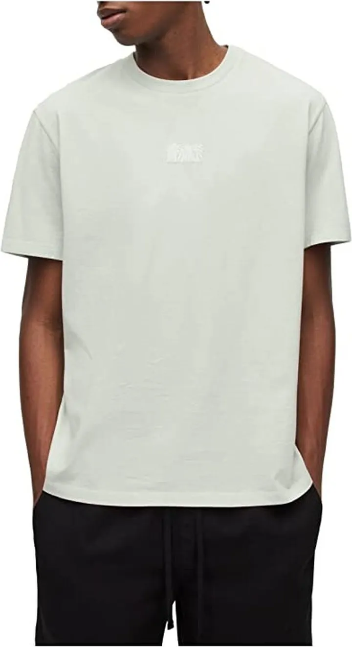 AllSaints Refract Crew (Clay Green) Men's Clothing