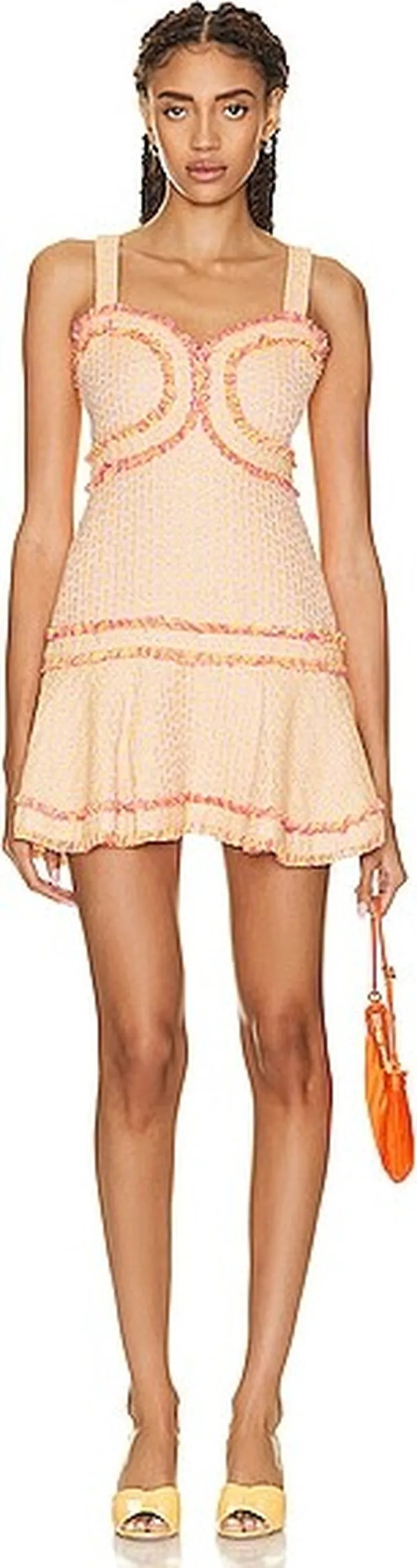 Alexis Medalia Dress in Peach