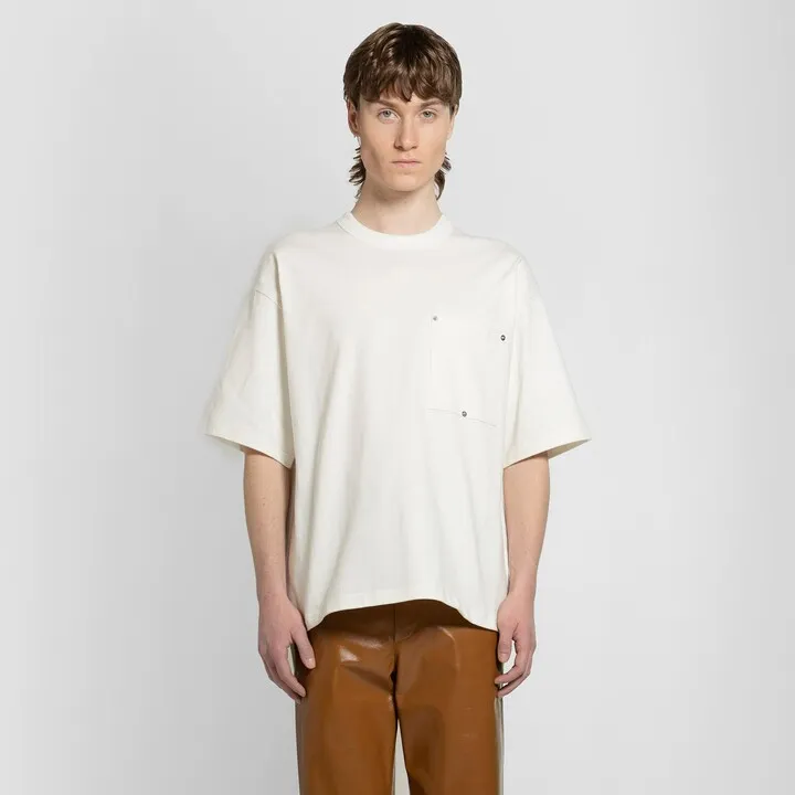 Bottega Veneta Man Off-White T-Shirts