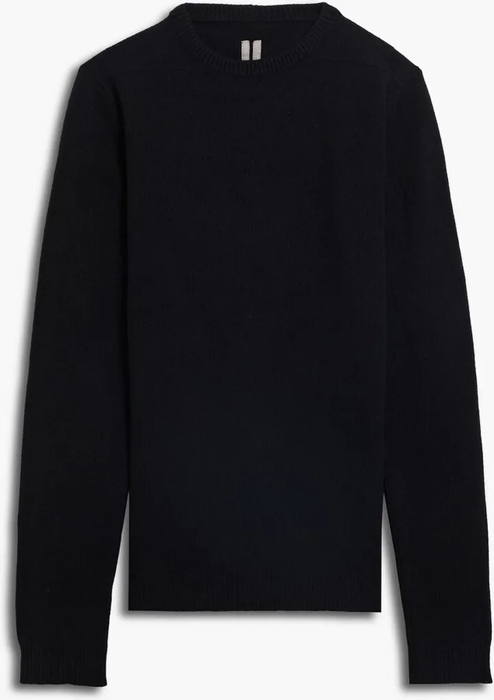 Cashmere and wool-blend sweater