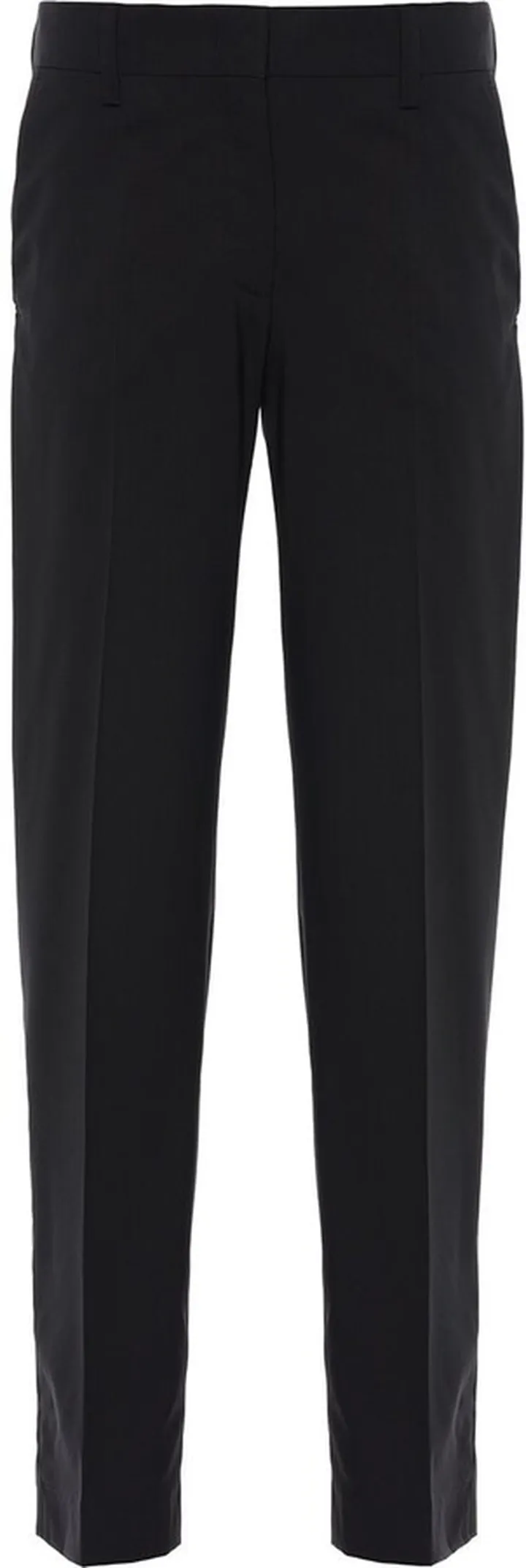 Straight Wool Trousers