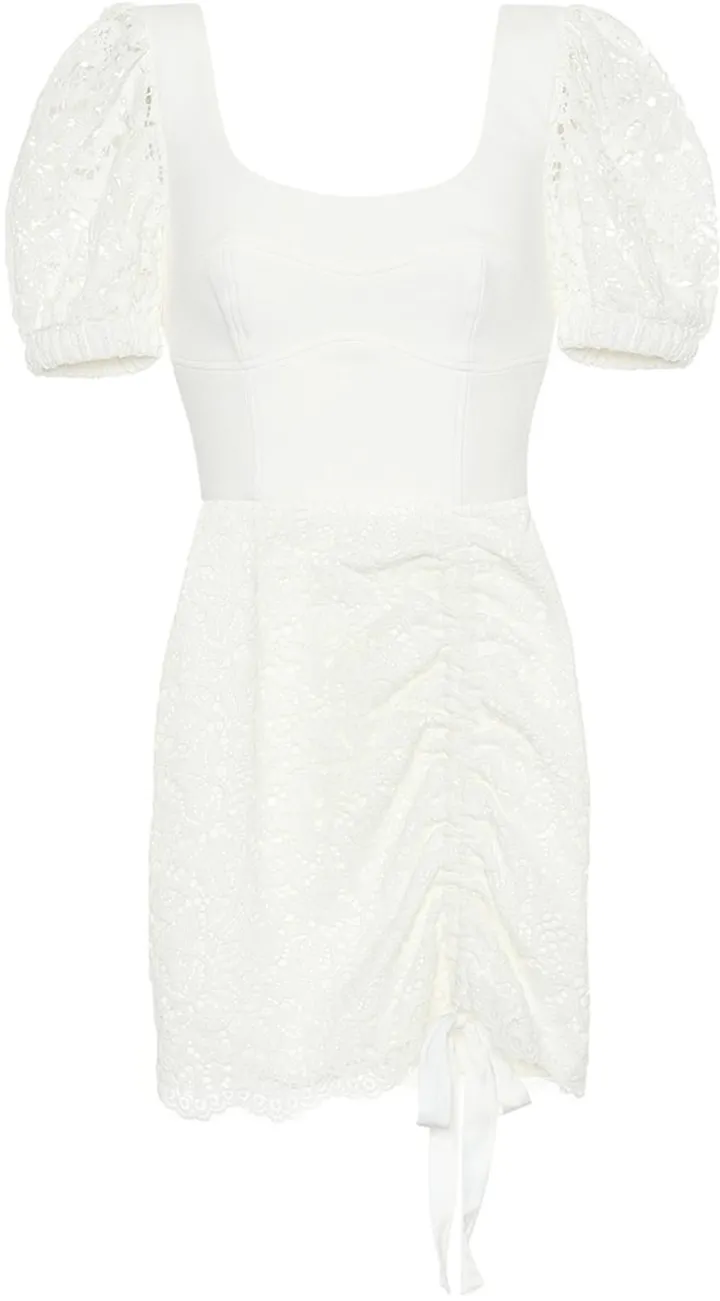 Le Saint lace minidress