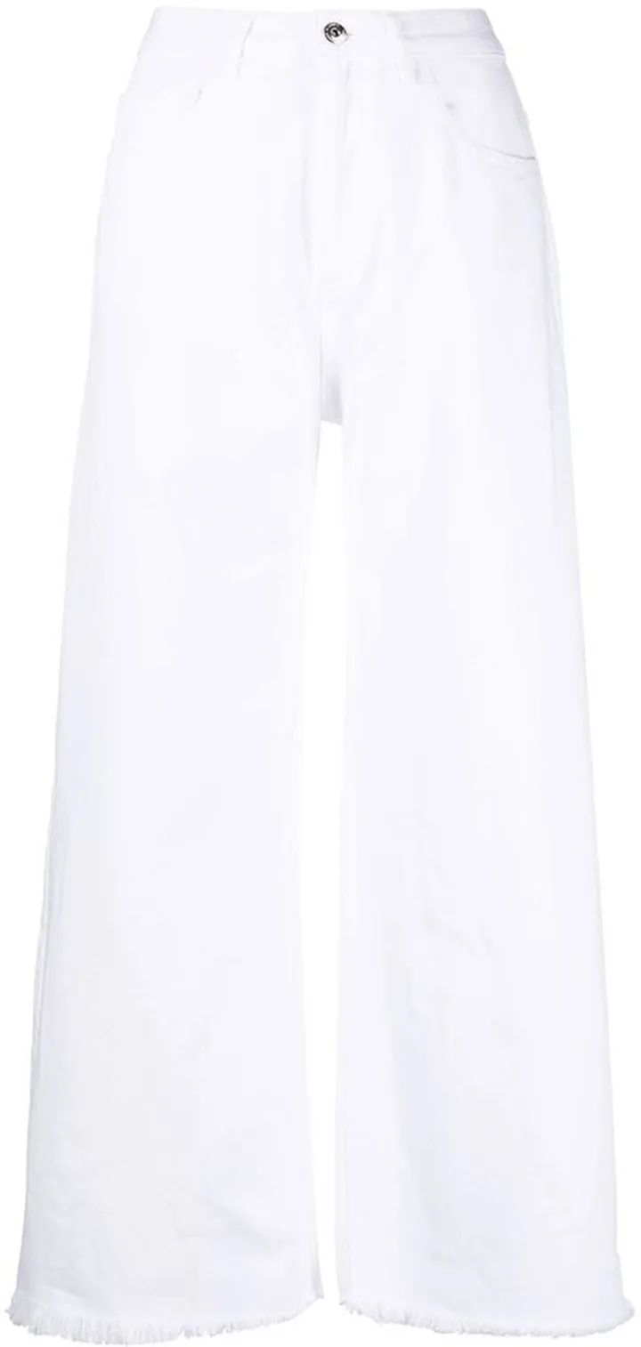 Wide-Leg Boyfriend Jeans