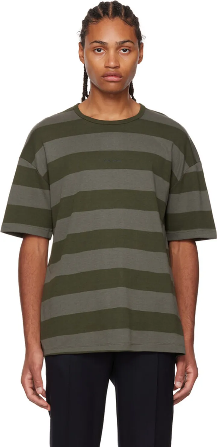 Paul Smith Green Stripe T-Shirt