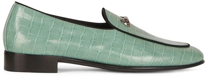 Archibald crocodile effect loafers