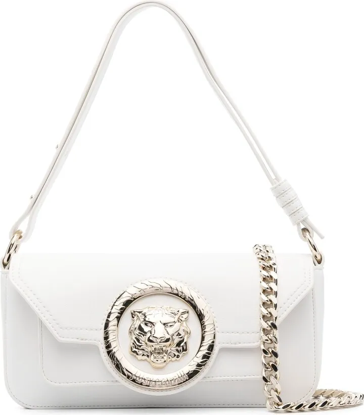 Tiger Head motif shoulder bag