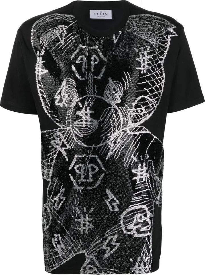 Teddy Bear-print logo T-shirt