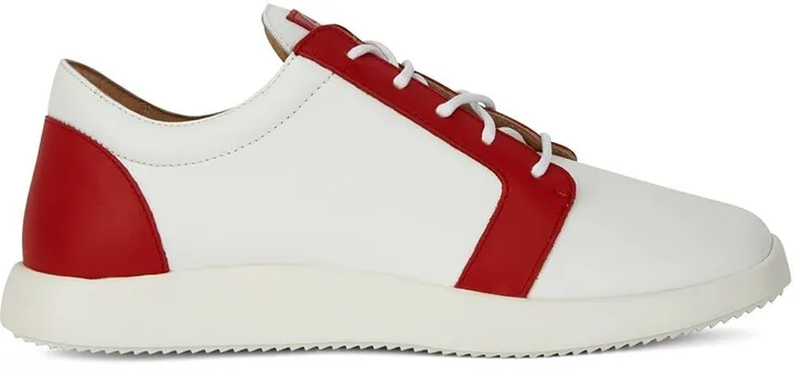 Two-Tone Low-Top Sneakers
