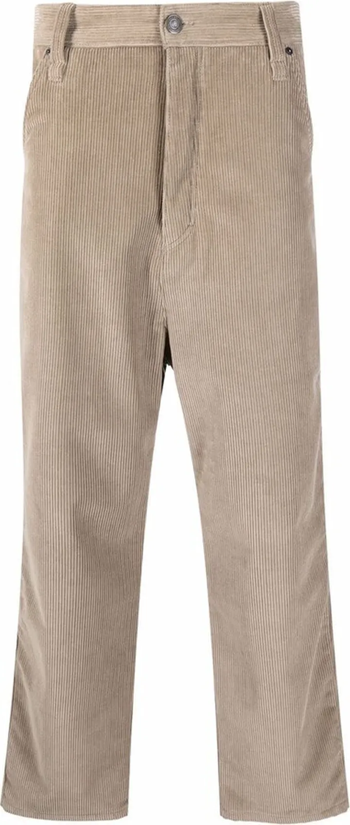 Straight-Leg Corduroy Trousers