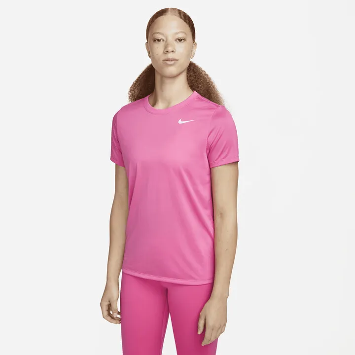 Nike Women's Dri-FIT T-Shirt in Pink