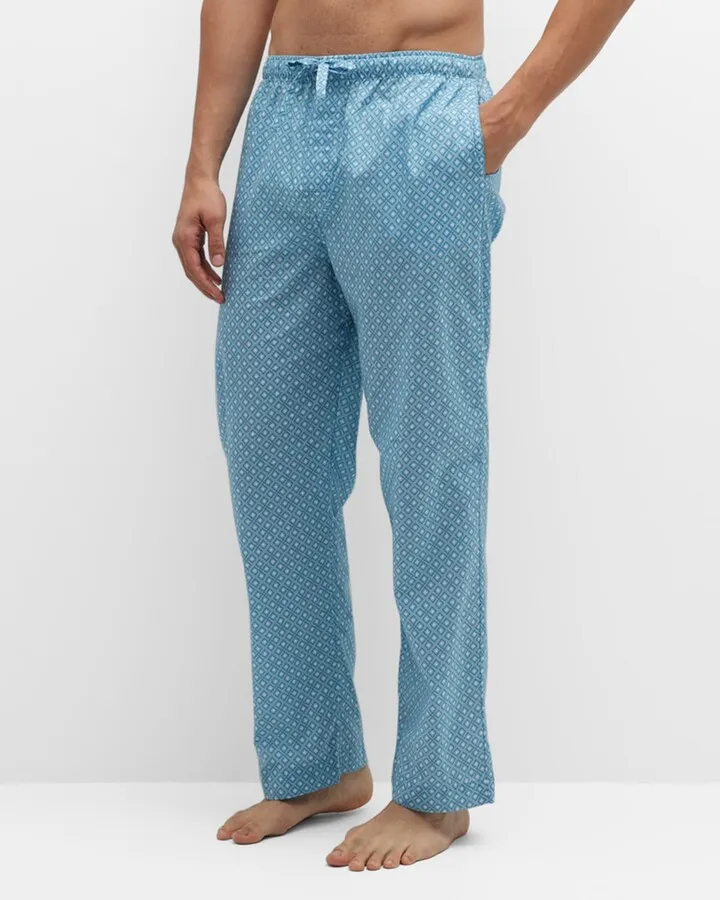 Men's Ledbury 56 Geo-Print Lounge Trousers